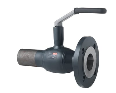 Danfoss JIP-FW ball valve DN 65 PN 16 — full bore, handle