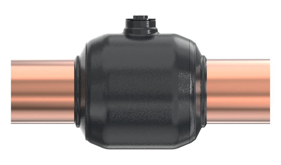 Danfoss JIP-WW ball valve DN 25 PN 40 — reduced bore, branching (065N2112)