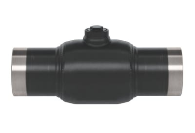 Danfoss JIP-WW ball valve DN 125 PN 25 — reduced bore, branching