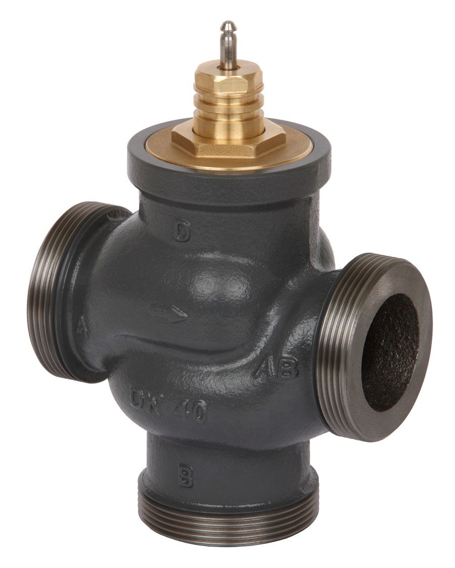 Danfoss VRG 3 3-Way seated control valve body DN 15 Kvs 1.6 PN 16 external-thread (065Z0113)