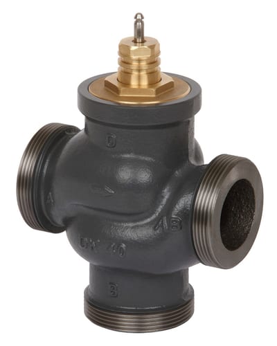 Danfoss VRG 3 3-Way seated control valve body DN 50 Kvs 40 PN 16 external-thread