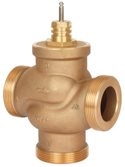 Danfoss VRB 3 3-Way seated control valve body DN 15 Kvs 0.63 PN 16 external-thread