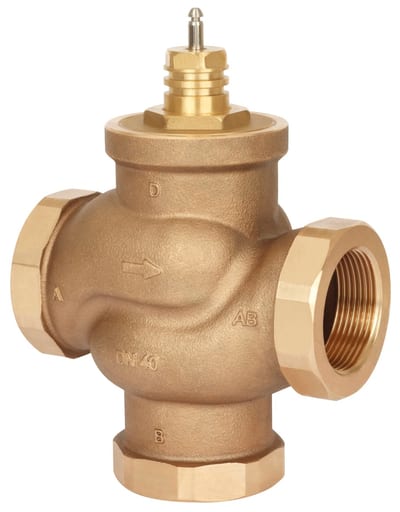 Danfoss VRB 3 3-Way seated control valve body DN 25 Kvs 10 PN 16 internal-thread