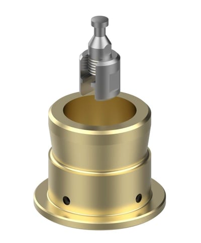 Danfoss Actuator-to-Valve Mounting Adapter — AMX15/16/25/35-VRB/G,VF/L2009DN15-50