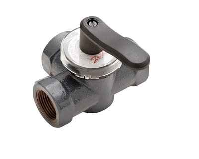 Danfoss HRE 3 rotary 3-Way mixing valve body DN 40 Kvs 25 m³/h PN 6 Rp 1 1/2