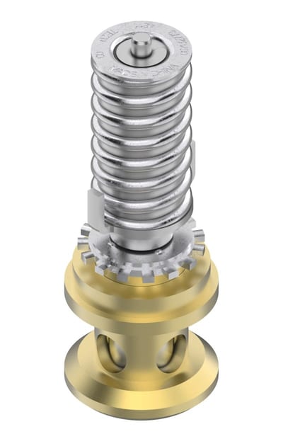 Danfoss orifice assembly no. 9 for TE 20 thermostatic expansion valve, rated 148 kW / 42 TR R22 (Range N)