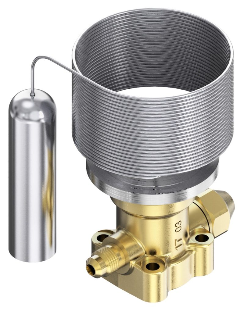 Danfoss power element for PHT (PHTN) thermostatic expansion valve, R134A, externally equalized, 5000 mm capillary (code 067B3315)