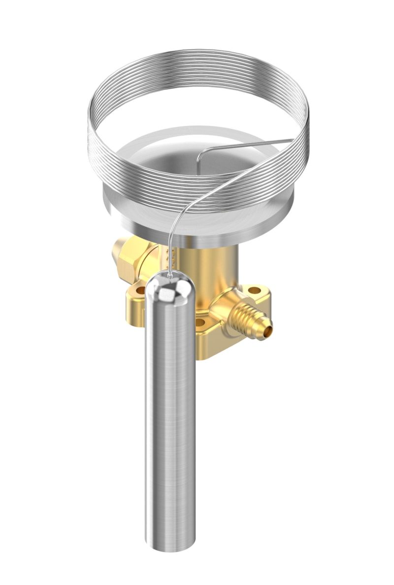 Danfoss power element for TE 20 thermostatic expansion valve, R404A/R507A, externally equalized, MOP 30, evaporating -60 to -25 °C (code 067B3354)
