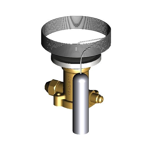 Danfoss power element for TE 12 thermostatic expansion valve, R454C, externally equalized, evaporating -40 to +10 °C (code 067B3359)