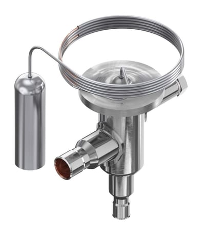 Danfoss TUB thermostatic expansion valve, R404A/R507A, 6 mm x 12 mm solder ODF 068U2076