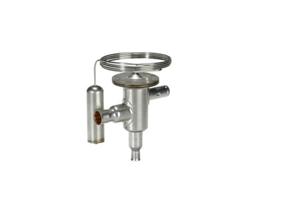 Danfoss TUC thermostatic expansion valve, R404A/R507A, 1/4 in x 3/8 in solder ODF