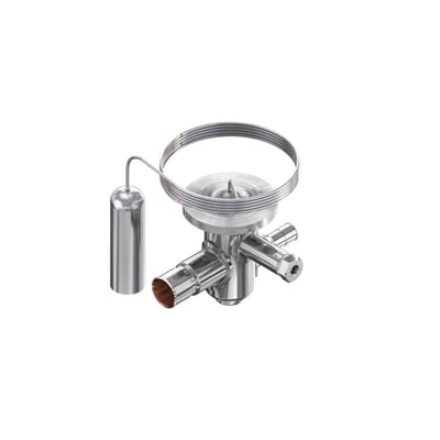 Danfoss TUB thermostatic expansion valve, R404A/R452A, 6 mm x 12 mm solder ODF