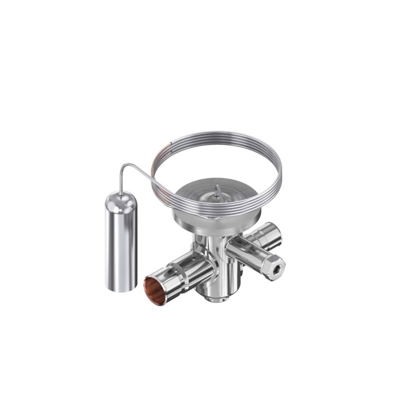 Danfoss TUB thermostatic expansion valve, R449A, 3/8 in x 1/2 in solder ODF 068U3906