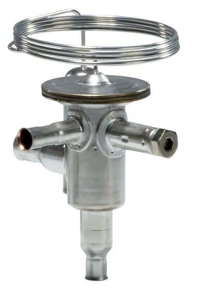 Danfoss TUBE thermostatic expansion valve, R449A, 3/8 in x 1/2 in solder ODF