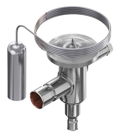 Danfoss TUB thermostatic expansion valve, R290, 1/4 in x 1/2 in solder ODF