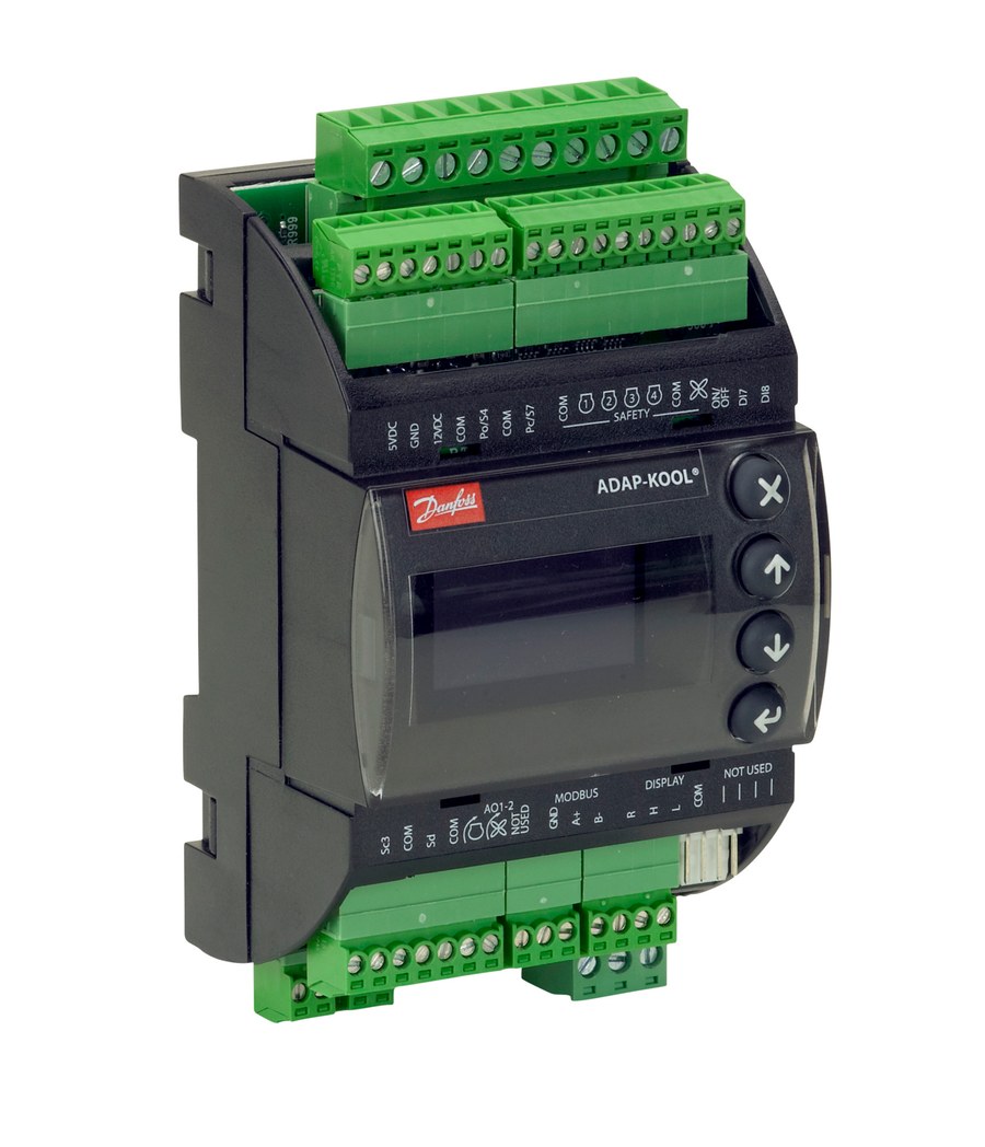 Danfoss AK-PC 351 pack controller, 1 suction + 1 condenser