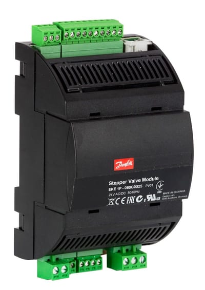 Danfoss EKE 1P stepper valve driver, electronic expansion valve controller