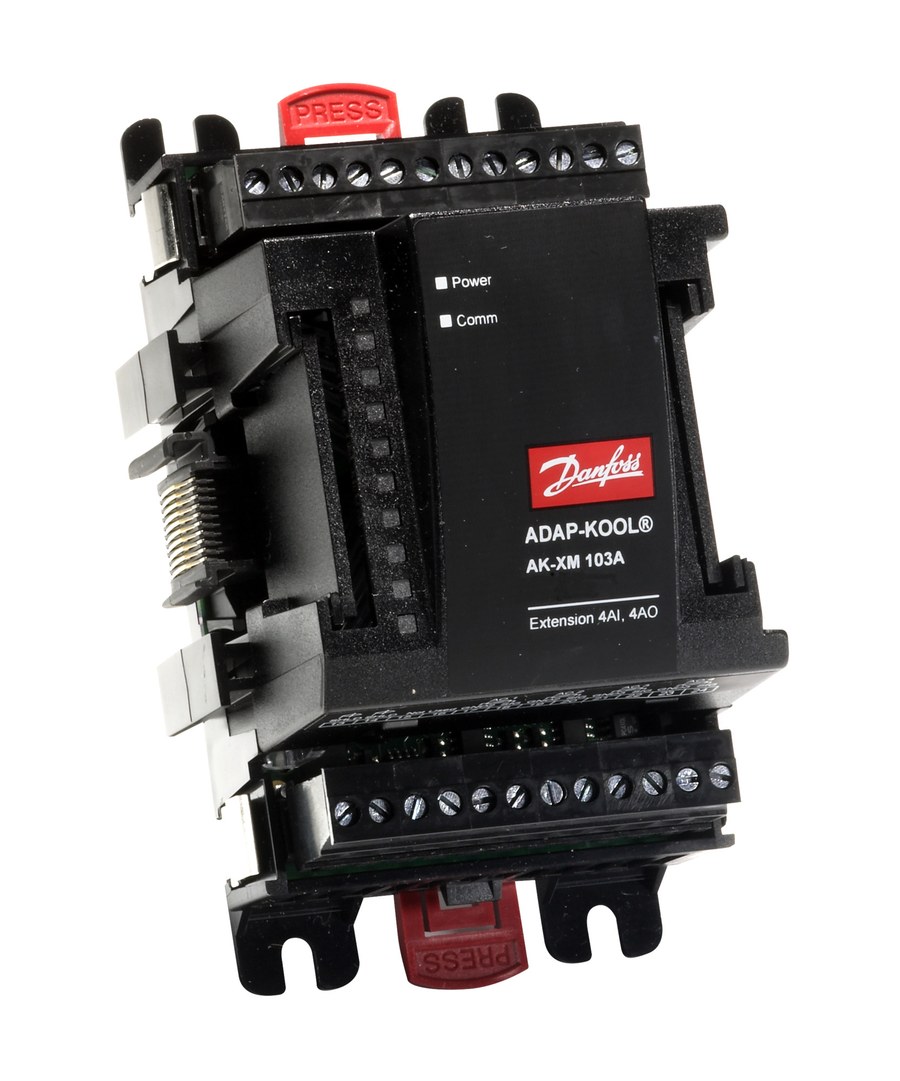 Danfoss AK-XM 102A I/O extension module, 8 digital inputs