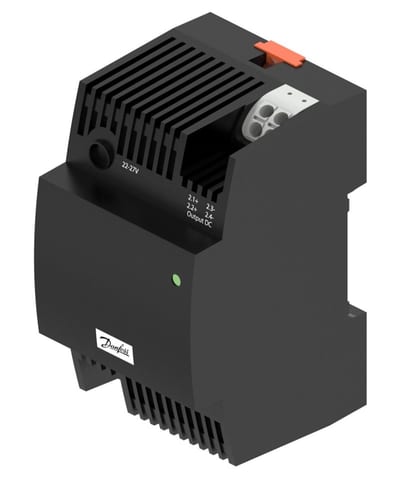 Danfoss AK-PS 250 STEP3 power supply, 100-240 V AC to 24 V DC 2.5 A