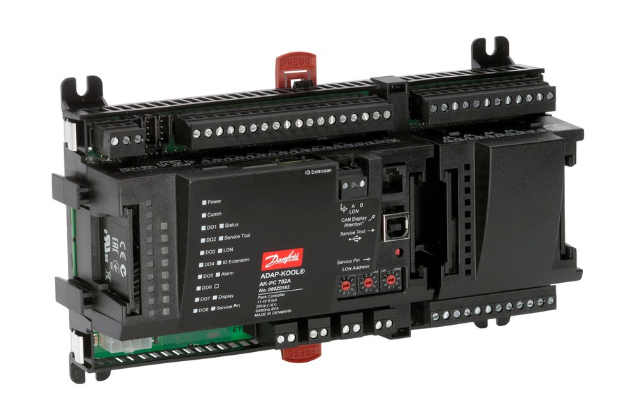 Danfoss AK-PC 782A pack controller, transcritical CO2 booster