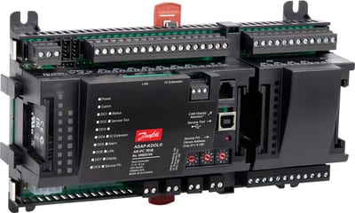 Danfoss AK-PC 781B pack controller, CO2 pack with heat reclaim, Ethernet/IP