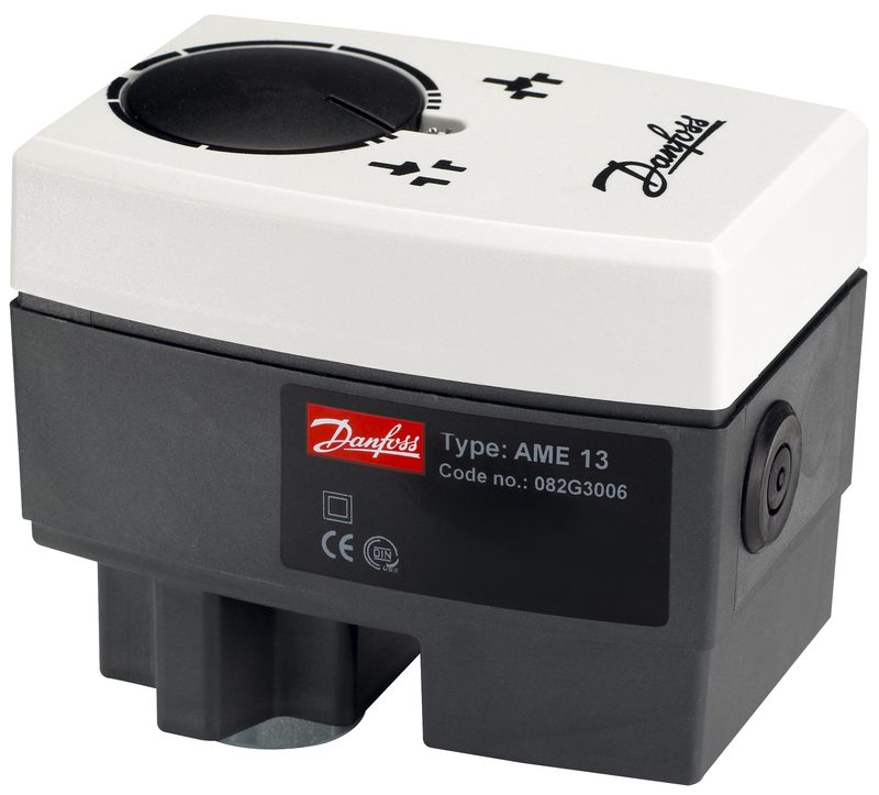 Danfoss AME 13 Electric Linear Actuator 24 V AC — 5 mm stroke, 300 N, modulating (082G3006)