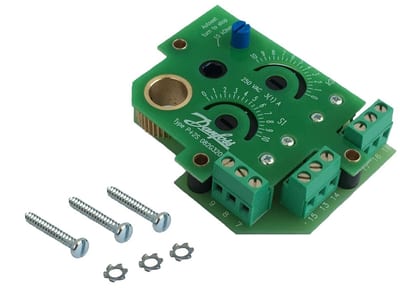 Danfoss Additional switch (2×) and potentiometer (10 kΩ) for AMV/AME Actuators — accessory module