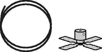 Danfoss AKS 4100/4100U Cable-version service kit — Cable Service kit for guided-wave liquid-level sensor