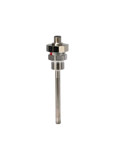 Danfoss MBT 5260 temperature sensor, Pt 1000 1000 ohm, 40 mm insertion, G 1/2, M12 4-Pin connector