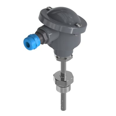 Danfoss MBT 5252 temperature transmitter, Pt 100, 50 mm insertion, G 1/2, 4-20 mA output (code 084Z2315)