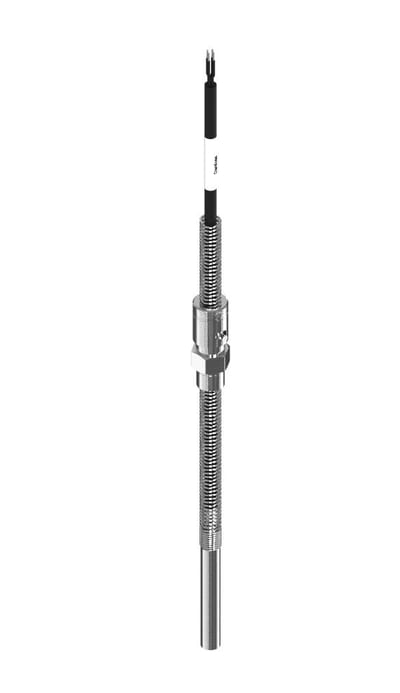 Danfoss MBT 5310 temperature sensor, Pt 1000 1000 ohm, 300 mm, M 12X1 process connection, cable 4-Wire