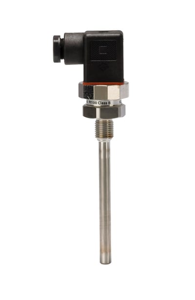 Danfoss MBT 5250 temperature sensor, Pt 100 100 ohm, 100 mm insertion, G 1/4 process connection
