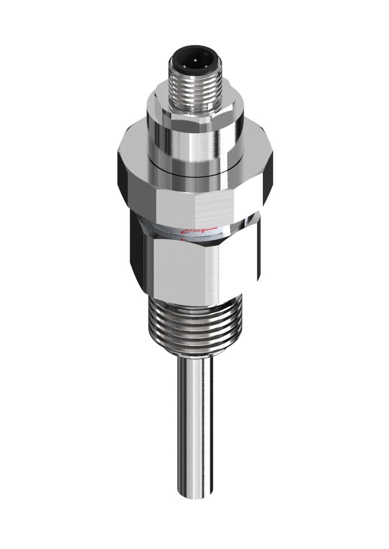 Danfoss MBT 5310 temperature sensor, Pt 100, 138–150 mm insertion, G 1/2 process connection (code 084Z2408)