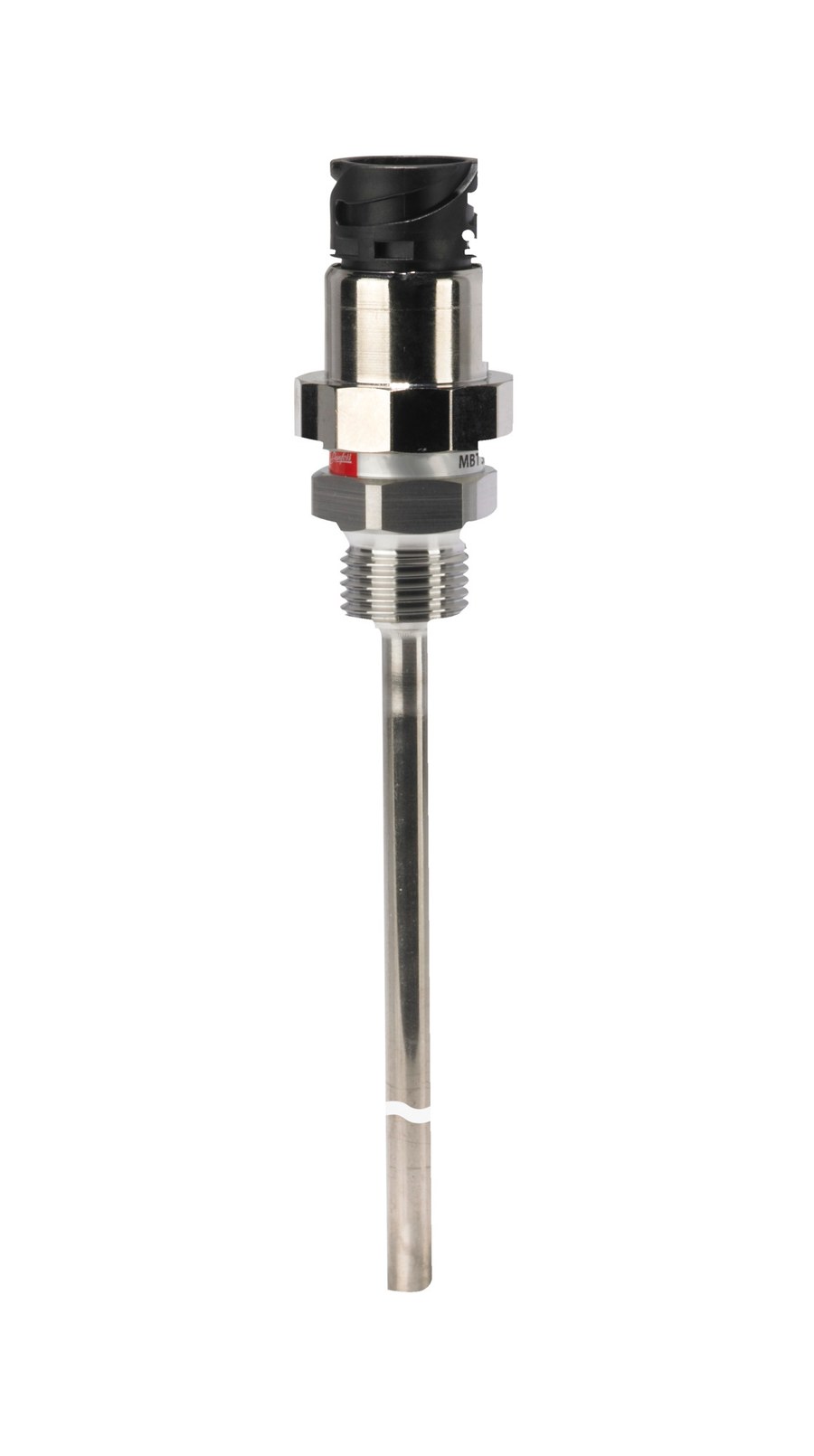 Danfoss MBT 5250 temperature sensor, Pt 100, 60 mm insertion, UNF 3/4-16 process connection (code 084Z2434)