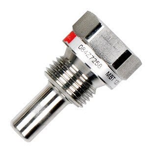 Danfoss MBT 120 sensor pocket (thermowell), 60 mm insertion, G 1/2 connection, AISI 316 Ti