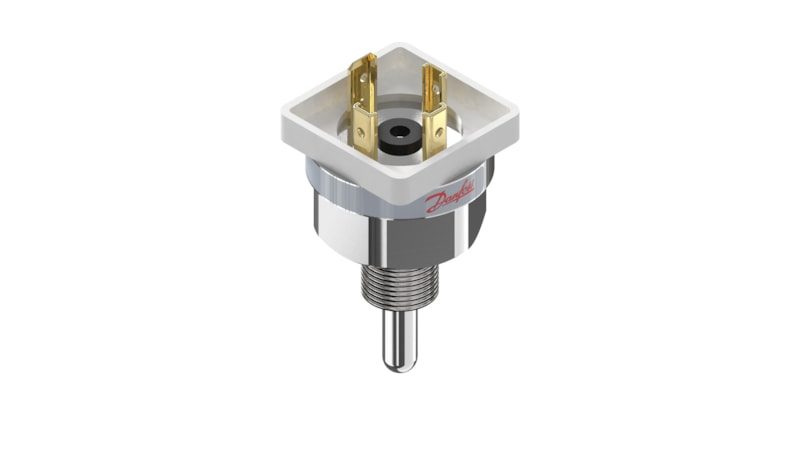 Danfoss MBT 3270 temperature sensor, Pt 100, 30 mm insertion, G 1/4 process connection (code 084Z2475)