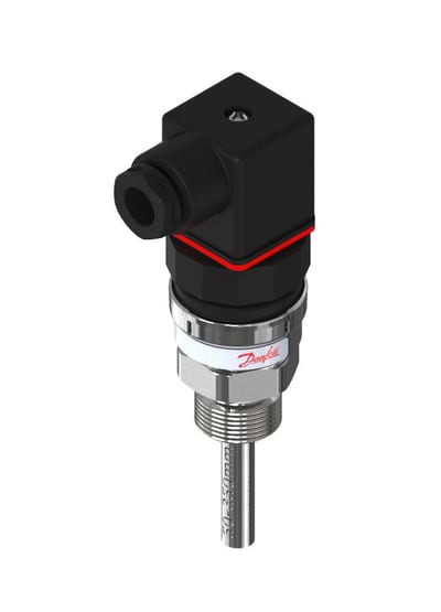 Danfoss MBT 3560 temperature transmitter, Pt 1000 with built-in 4-20 mA transmitter, 50 mm insertion, G 1/2 process connection