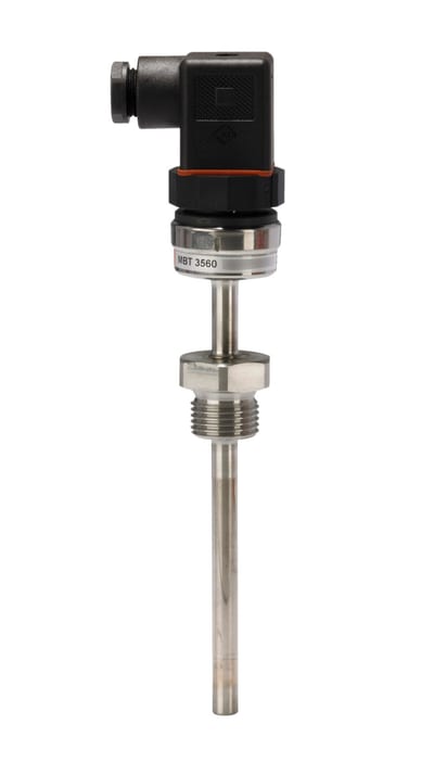 Danfoss MBT 3560 temperature transmitter, Pt 1000 with built-in 4-20 mA transmitter, 150 mm insertion, M20 x 1.5 process connection