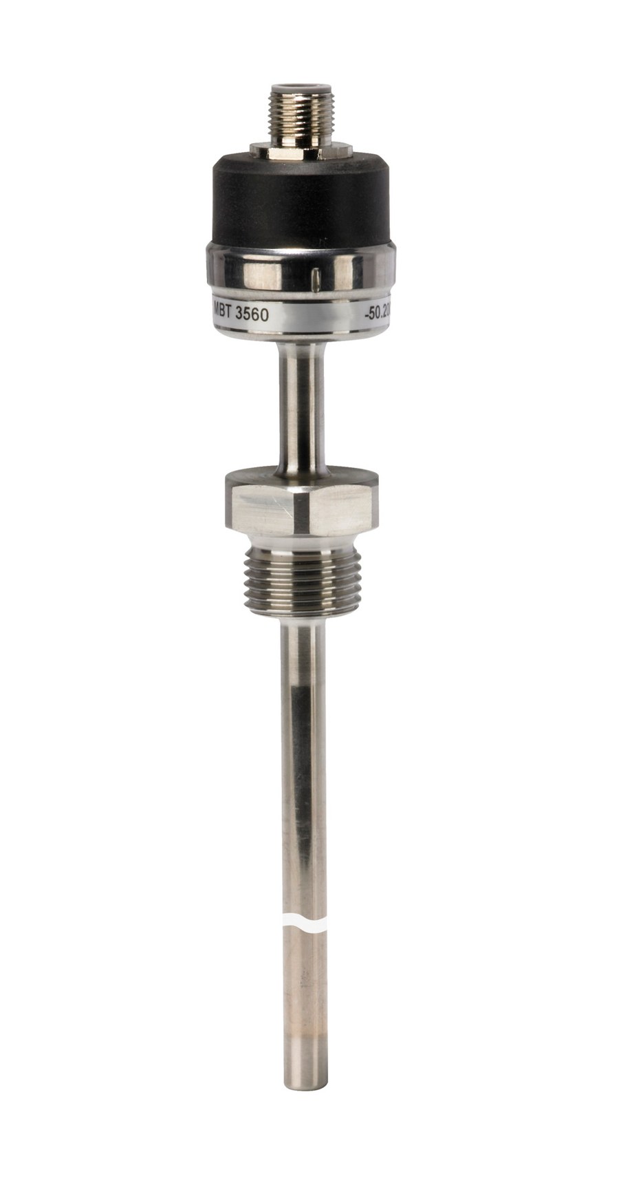 Danfoss MBT 3560 temperature sensor, Pt 1000, 100 mm insertion, M 12X1.5 (code 084Z4224)