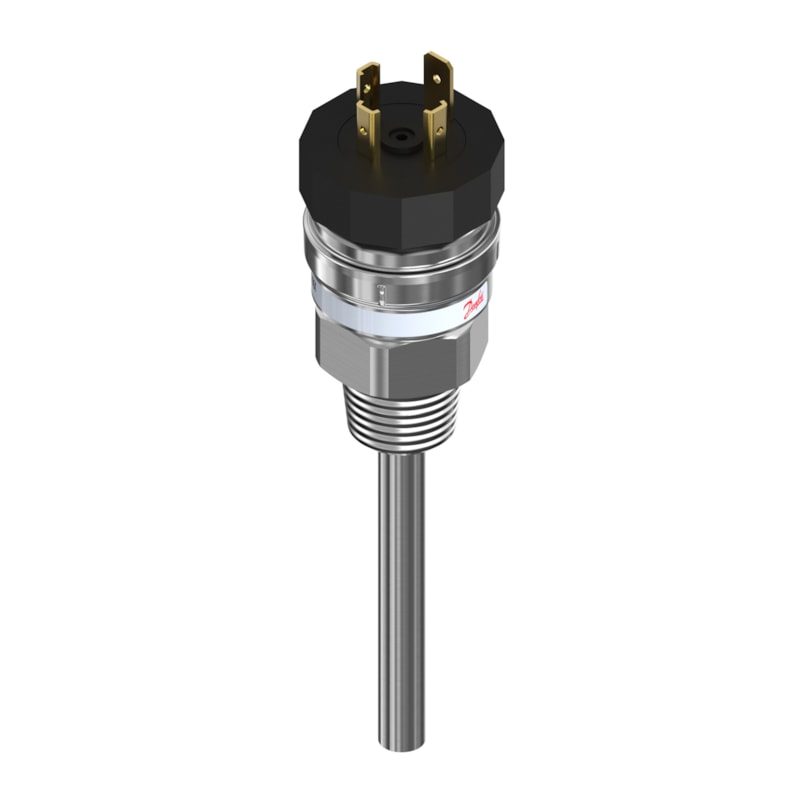 Danfoss MBT 3560 temperature transmitter, Pt 1000, 80 mm insertion, NPT 1/2-14 (code 084Z4240)