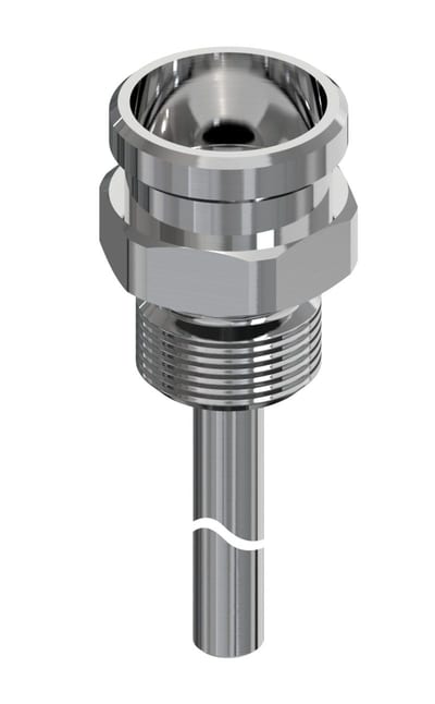 Danfoss MBT 120 sensor pocket (thermowell), 50 mm insertion, G 1/2