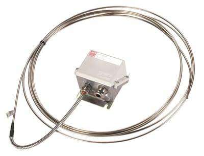 Danfoss MBT 5722 temperature sensor with terminal box, Pt 100, 5 m cable