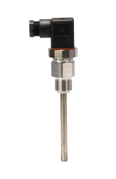 Danfoss MBT 5310 temperature sensor, Pt 100 100 ohm, 88-100 mm adjustable insertion, G 1/2 process connection