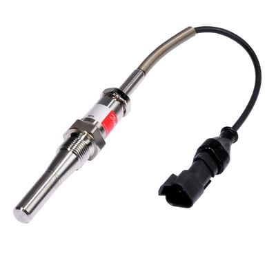 Danfoss MBT 5116 high-temperature sensor, Pt 100 100 ohm, 80 mm insertion, G 1/2, Deutsch DT04 3-Pin