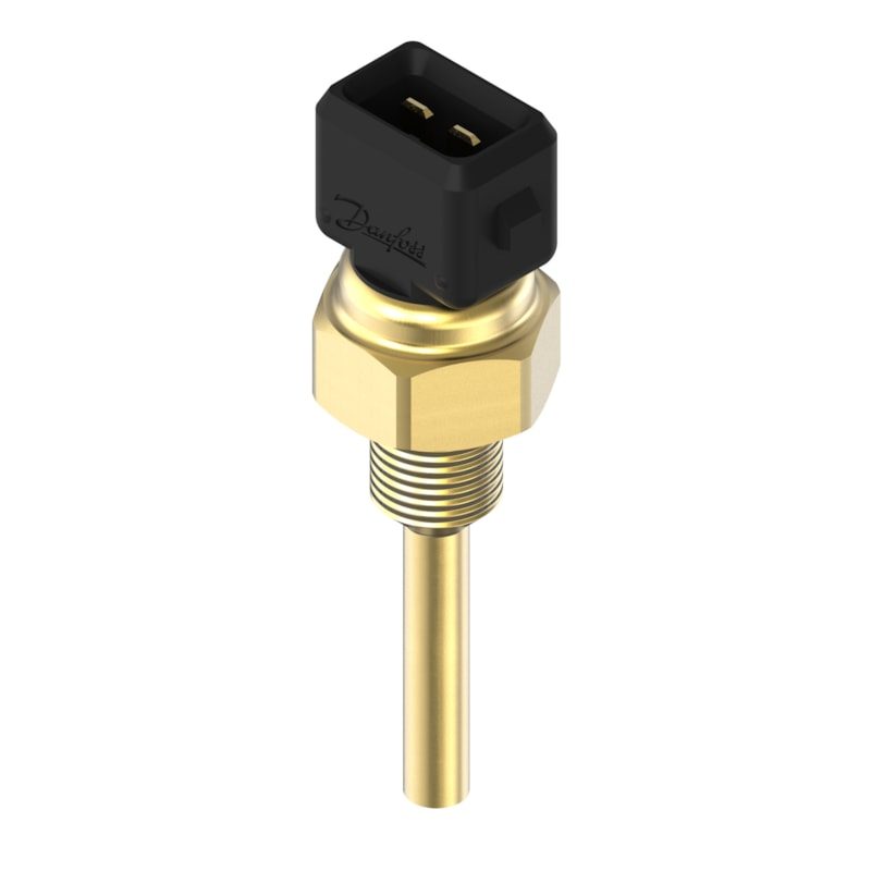 Danfoss MBT 3270 temperature sensor, NTC 3000 ohm, 37 mm insertion, M10X1 process connection (code 084Z7269)
