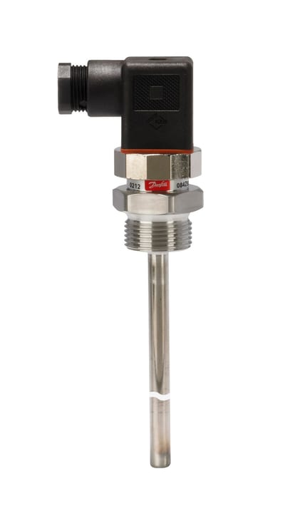 Danfoss MBT 5250 temperature sensor, Pt 100 100 ohm, 150 mm insertion, G 3/4 process connection