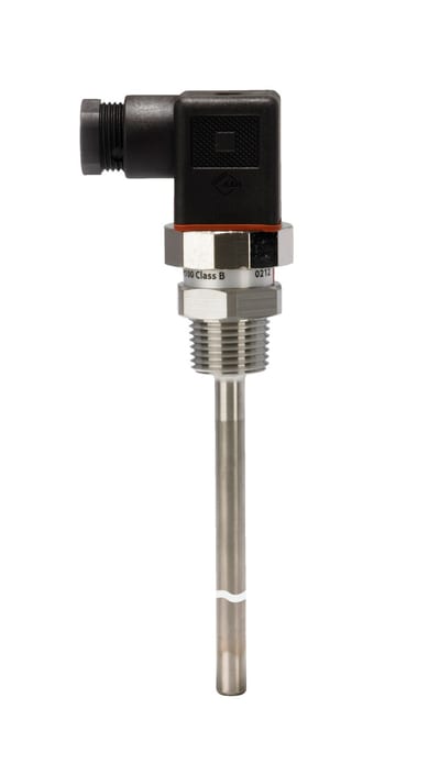 Danfoss MBT 5250 temperature sensor, Pt 100 100 ohm, 200 mm insertion, NPT 1/2-14 process connection