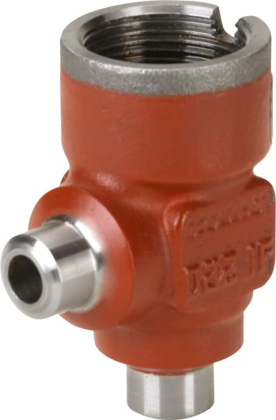 Danfoss SVL Flexline multifunction valve body, SVL 10 angleway butt weld to ASME B 36.10M Schedule 80, 10 mm (3/8 in), 52 bar, steel