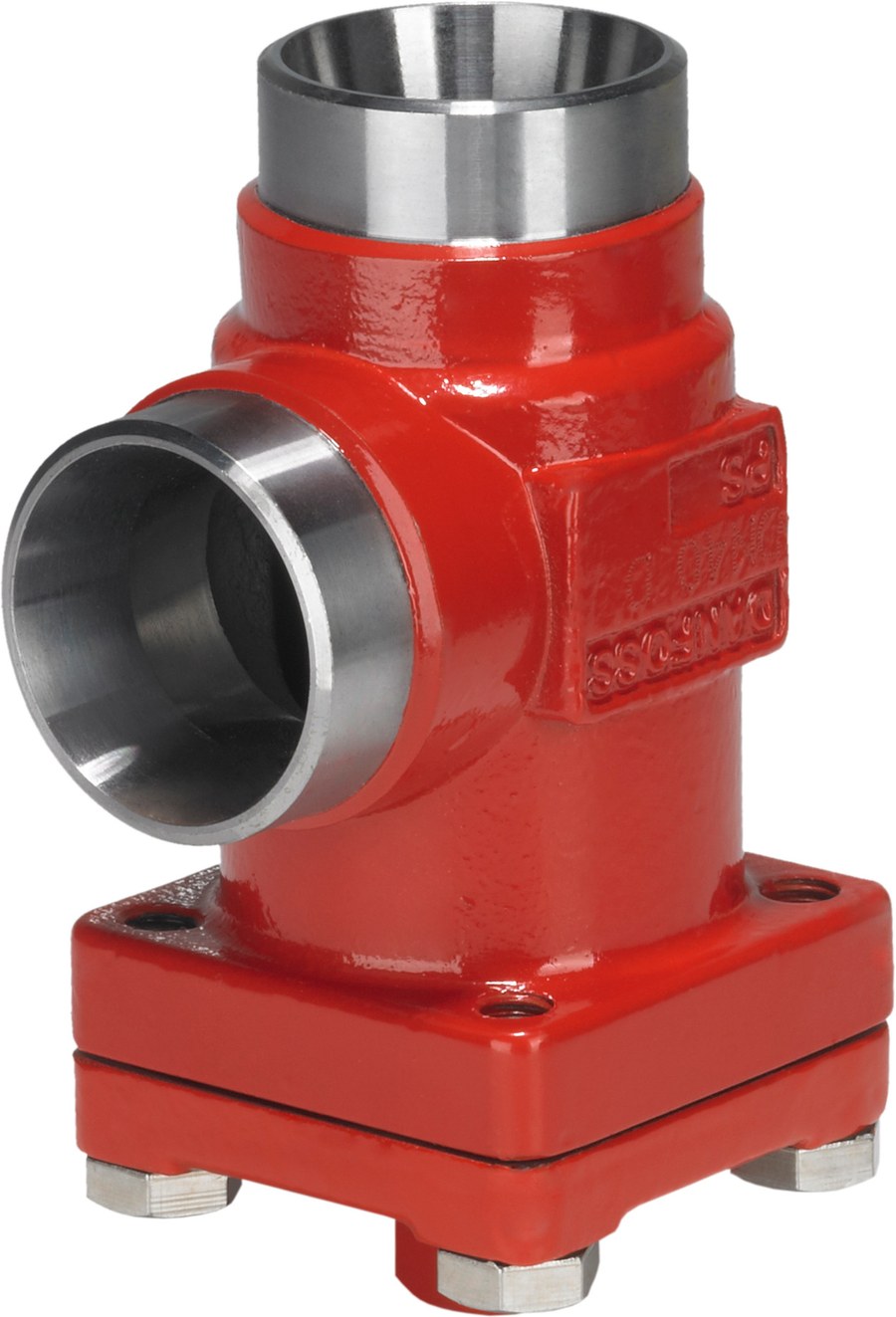 Danfoss FIA 15 angleway strainer housing, 15 mm (1/2 in) butt weld, 52 bar, steel (code 148B5244)