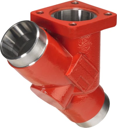 Danfoss SVL Flexline multifunction valve body, SVL 40 straightway socket weld, 40 mm (1 1/2 in), 52 bar, steel